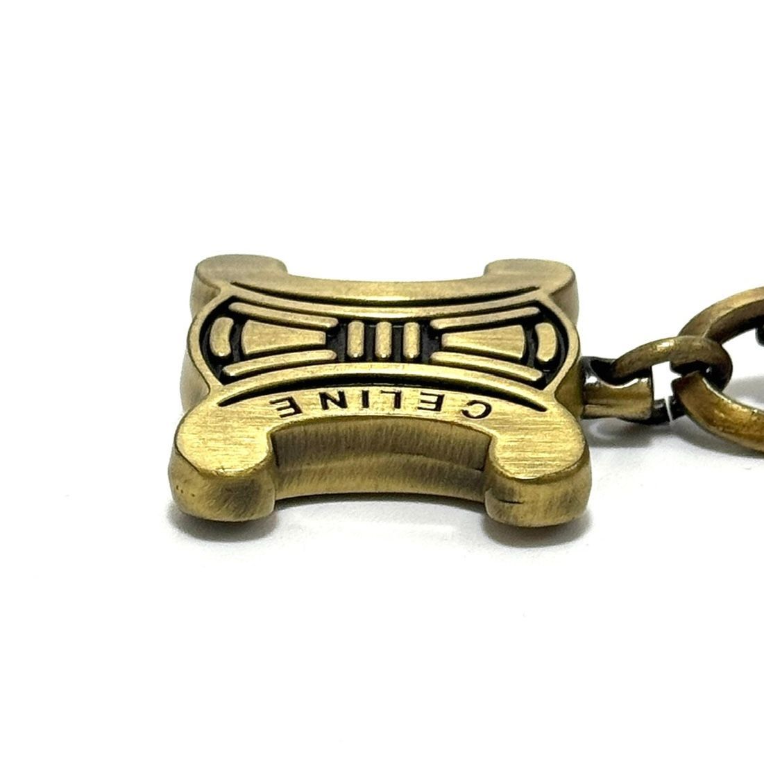 セリーヌ チェーンベルト ネックレス ゴールド gold トリオンフ