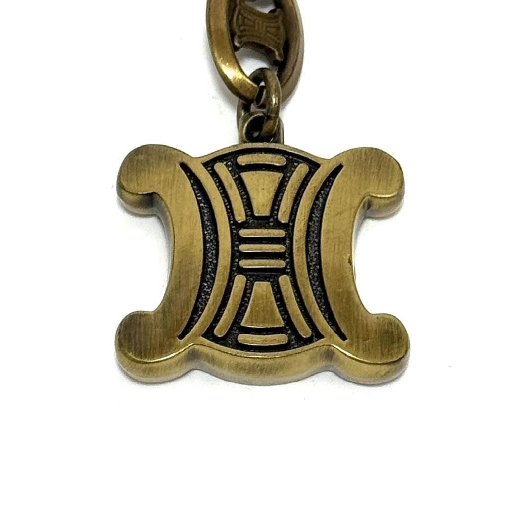 セリーヌ チェーンベルト ネックレス ゴールド gold トリオンフ
