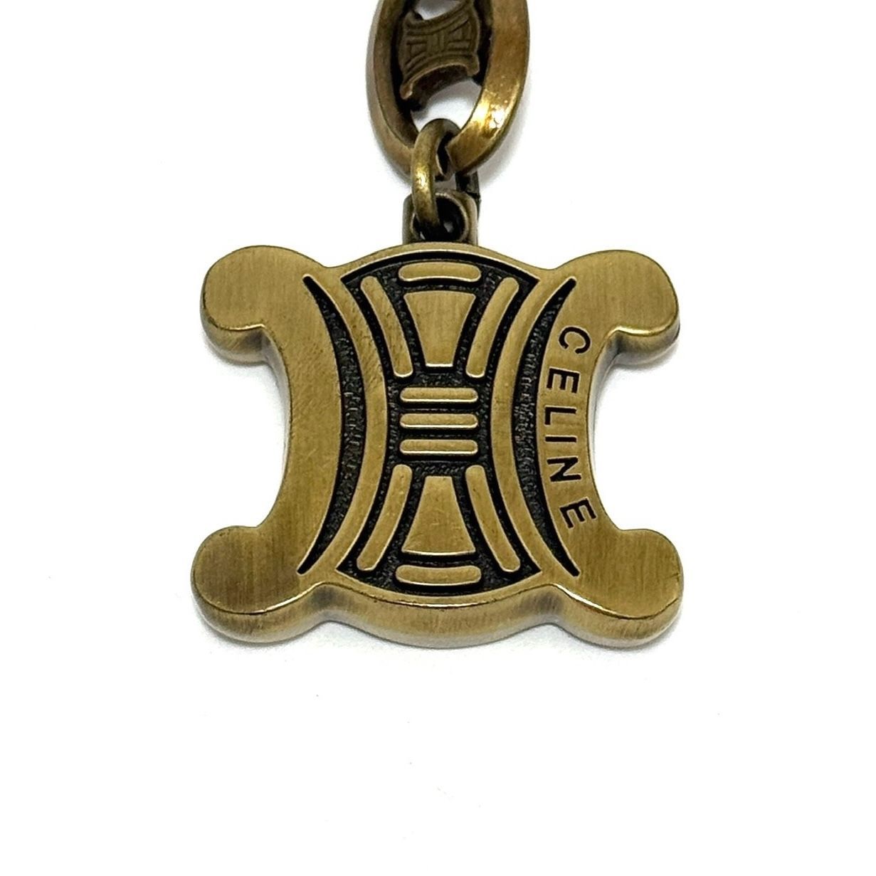 セリーヌ チェーンベルト ネックレス ゴールド gold トリオンフ