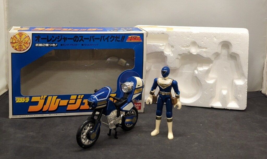 バンダイ プラデラ 超力戦隊オーレンジャー ブルージェッター - メルカリ