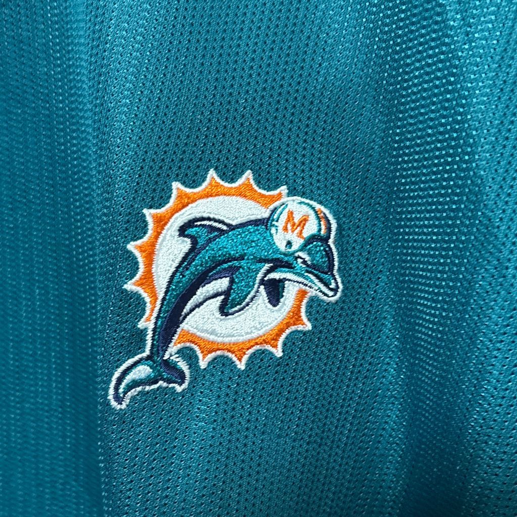 STARTER】 90s NFL Miami Dolphins V-neck Pullover Jacket