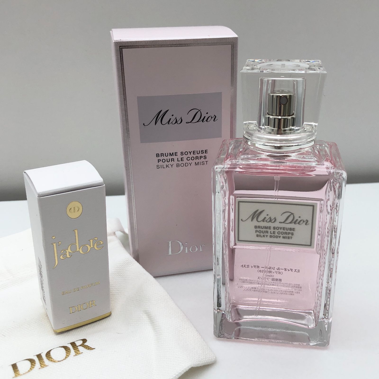 新品/箱あり】Miss Dior シルキー ボディミスト ボディ用化粧水 香水