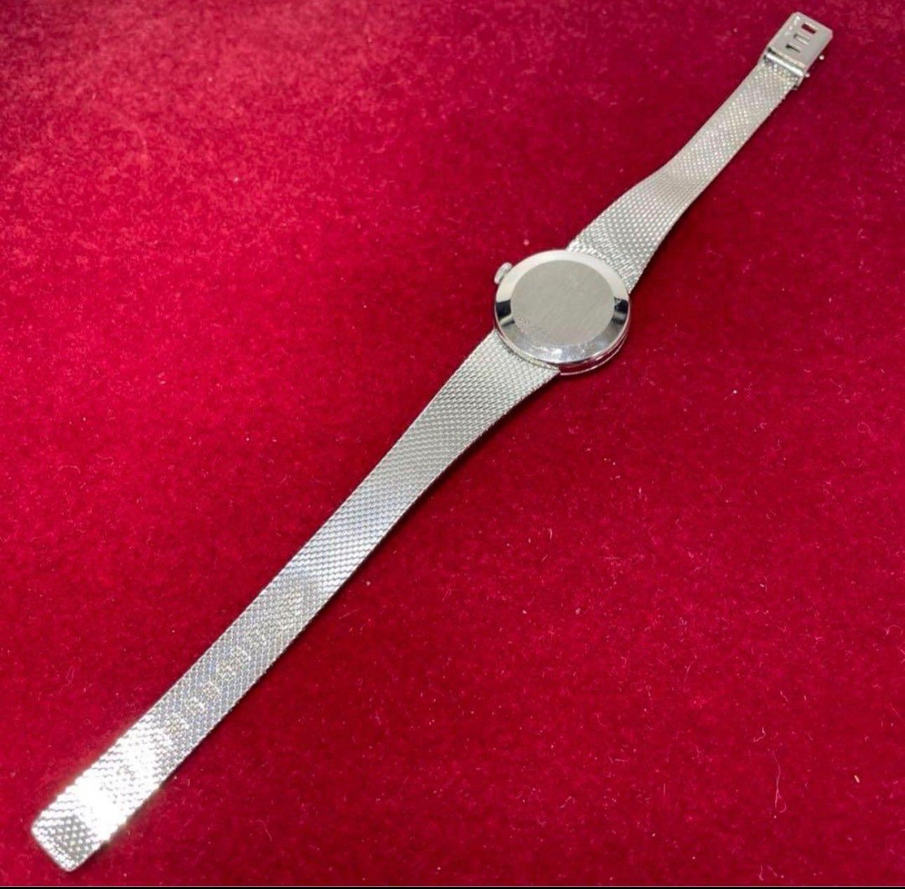 希少・稼働品】70s サーチナ CERTINA ジュビリー 手巻 ブルー文字盤