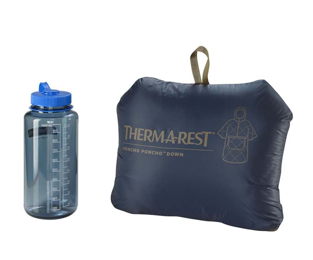  サーマレスト THERM A REST アウトドア ホンチョポンチョダウン 30337 アウタースペースブルー その他 登山 クライミング用品