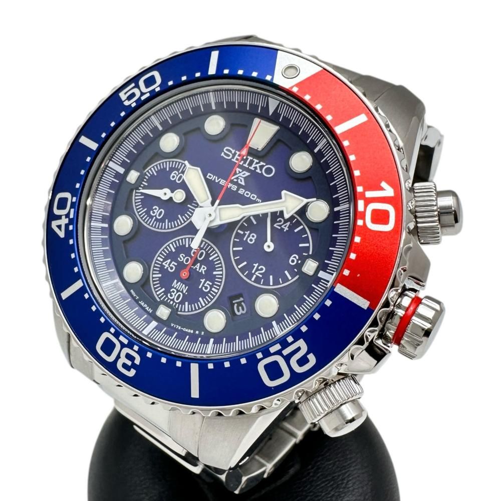 SEIKO - セイコー クロノグラフ | V657-0A10 腕時計 クォーツ 宮174