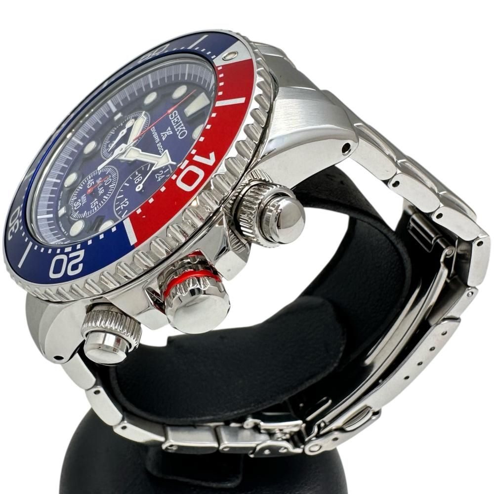 ダイバー セイコー 腕時計 クロノグラフ ソーラークォーツ プロ SEIKO