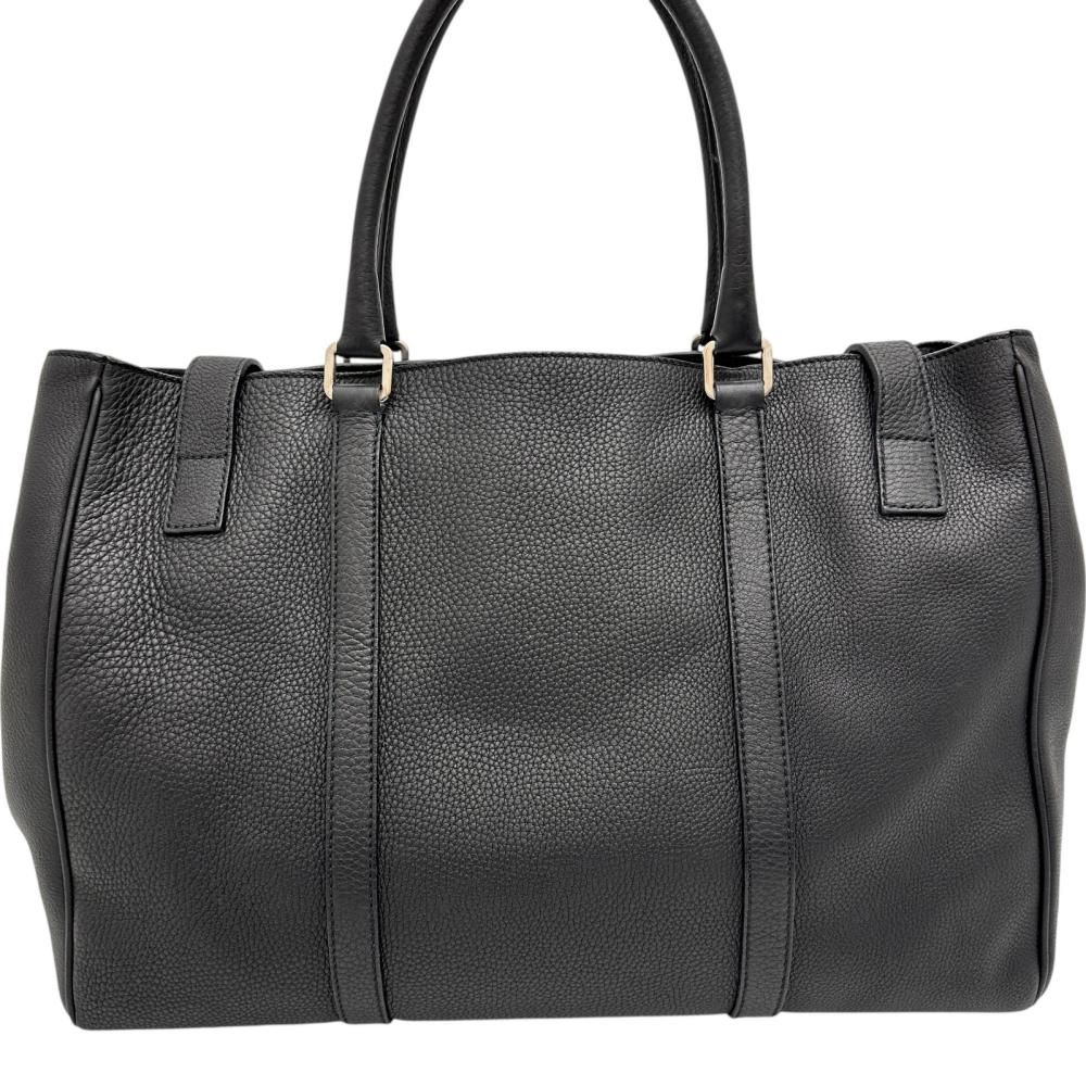 PRADA/プラダ】三角プレート トートバッグ ハンドバッグ レザー