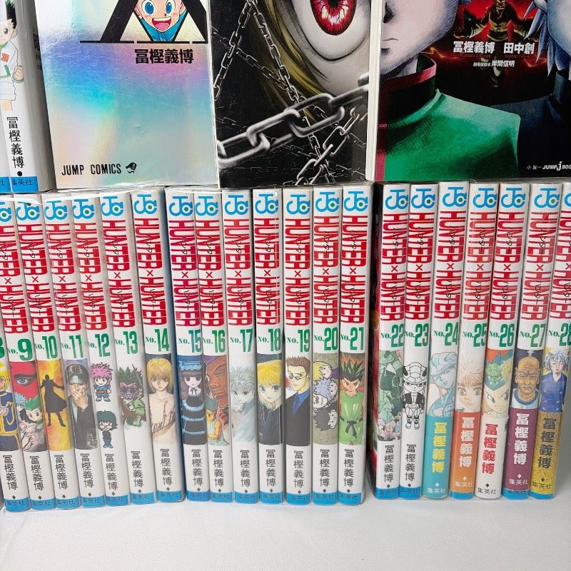 SB103 中古コミック 既刊1-38巻 HUNTER×HUNTER 全巻セット 冨樫義博