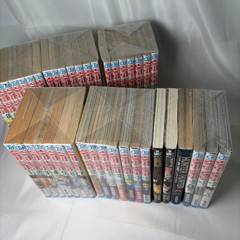 SB103 コミック 既刊1-38巻 HUNTER×HUNTER 全巻セット 冨樫義博 小説