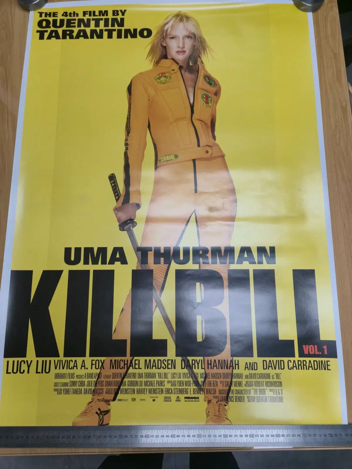 キル・ビル 1 2 ビデオ発売 ポスターAO (100x700cm) - メルカリ