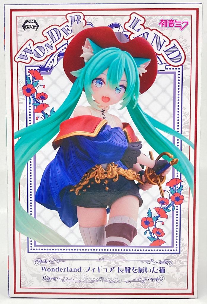 タイトー Wonderland フィギュア VOCALOID 初音ミク 長靴を履いた猫