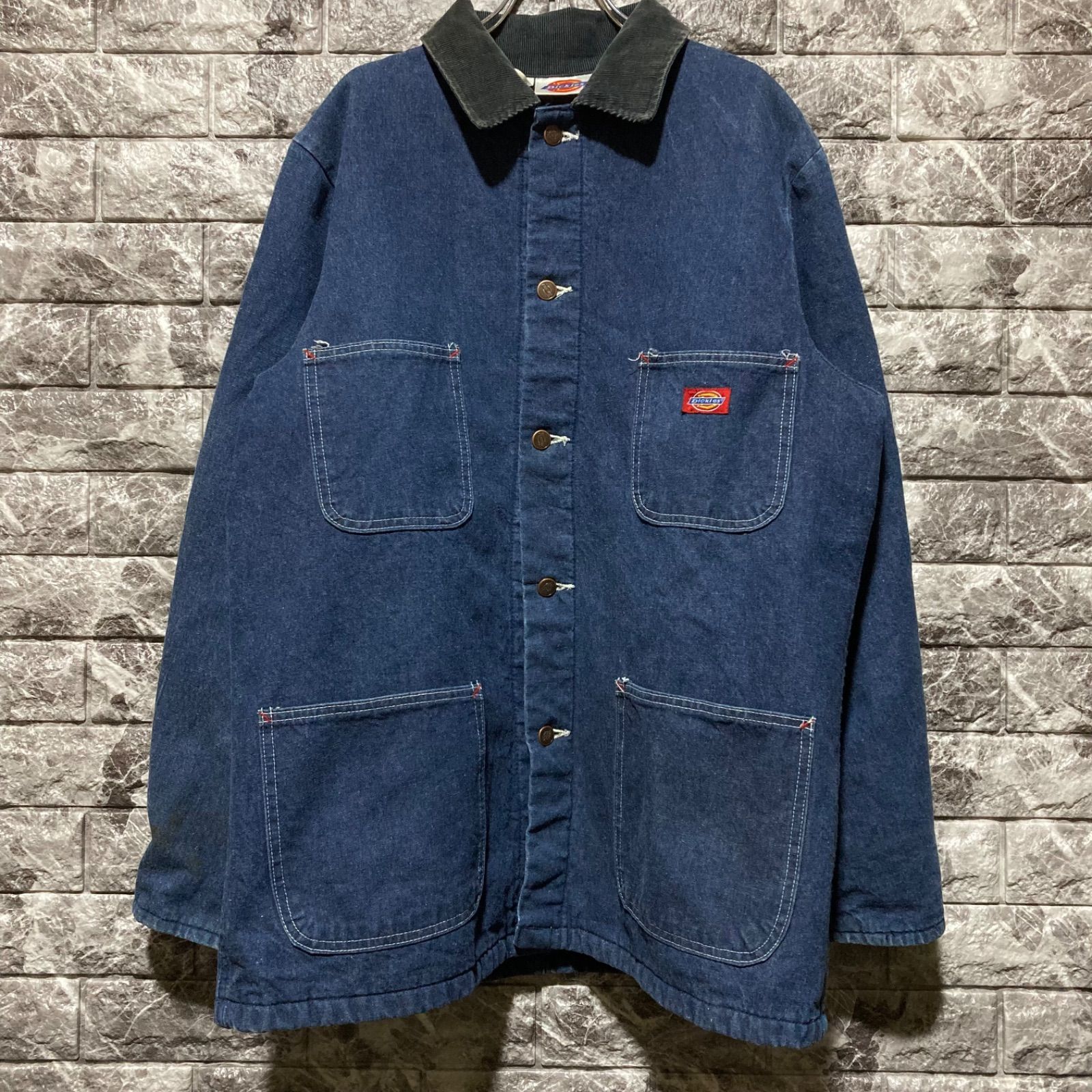 Dickies デニムカバーオール ジャケット ディッキーズ JACKET ワーク