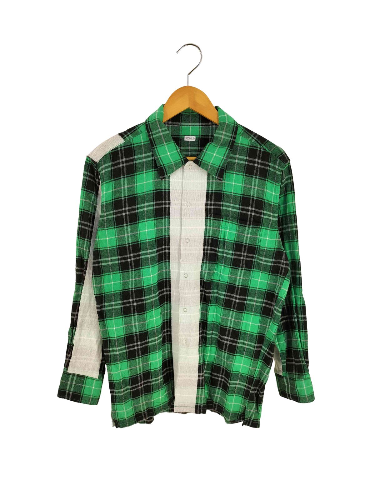 シークエル SEQUEL LINE NEL CHECK SHIRT メンズ import：S - メルカリ