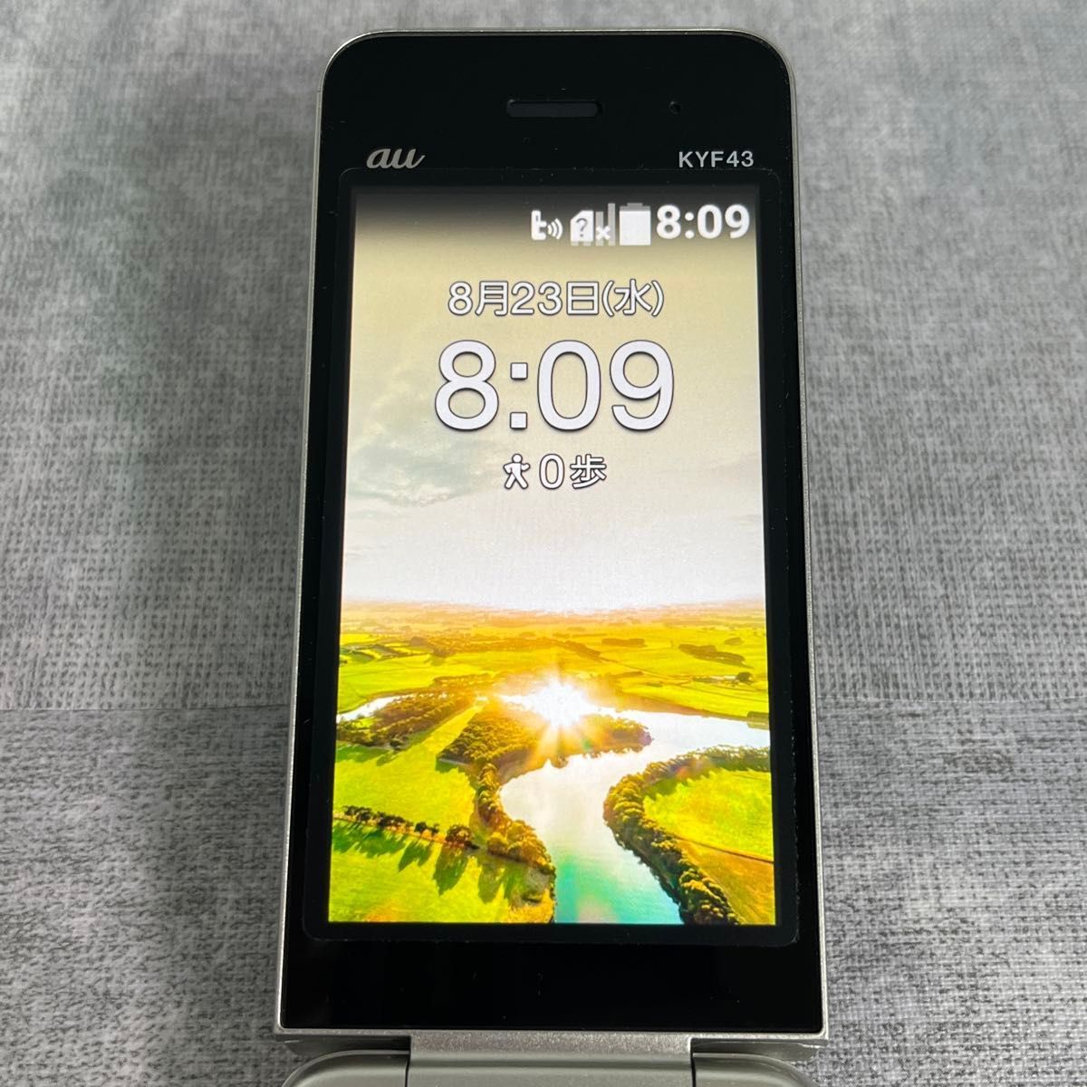 極美品 KYOCERA 京セラ KYF43 かんたんケータイライト ガラケー