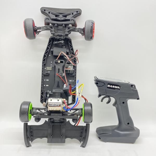 中古】 ジャンク・動作未確認) SANWA ラジコン ＋ 送信機 [24