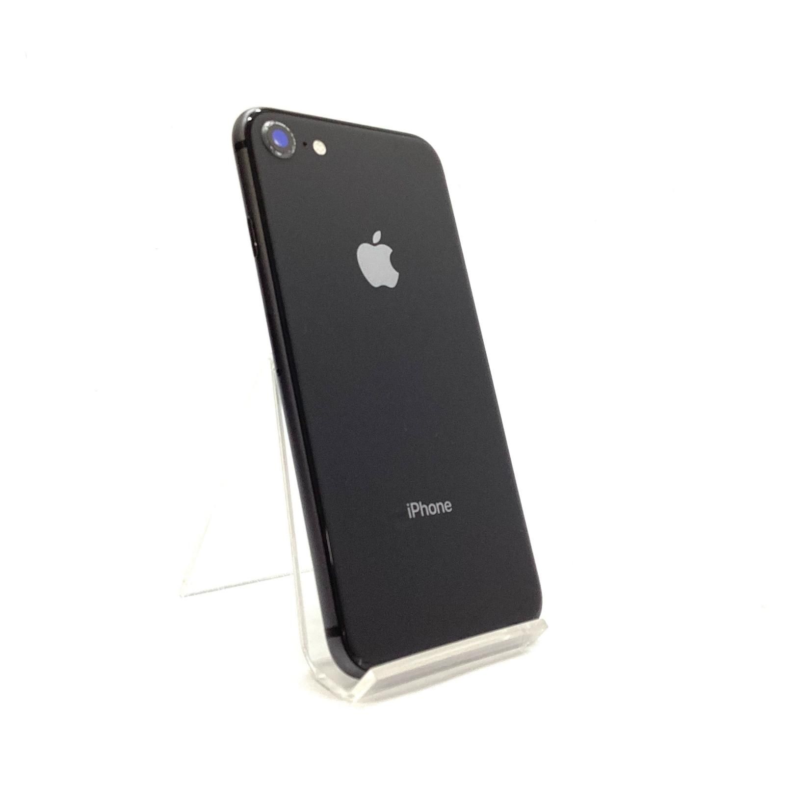 最速発送】 iPhone 8 64GB スペースグレイ Softbank SIMフリー 白ロム