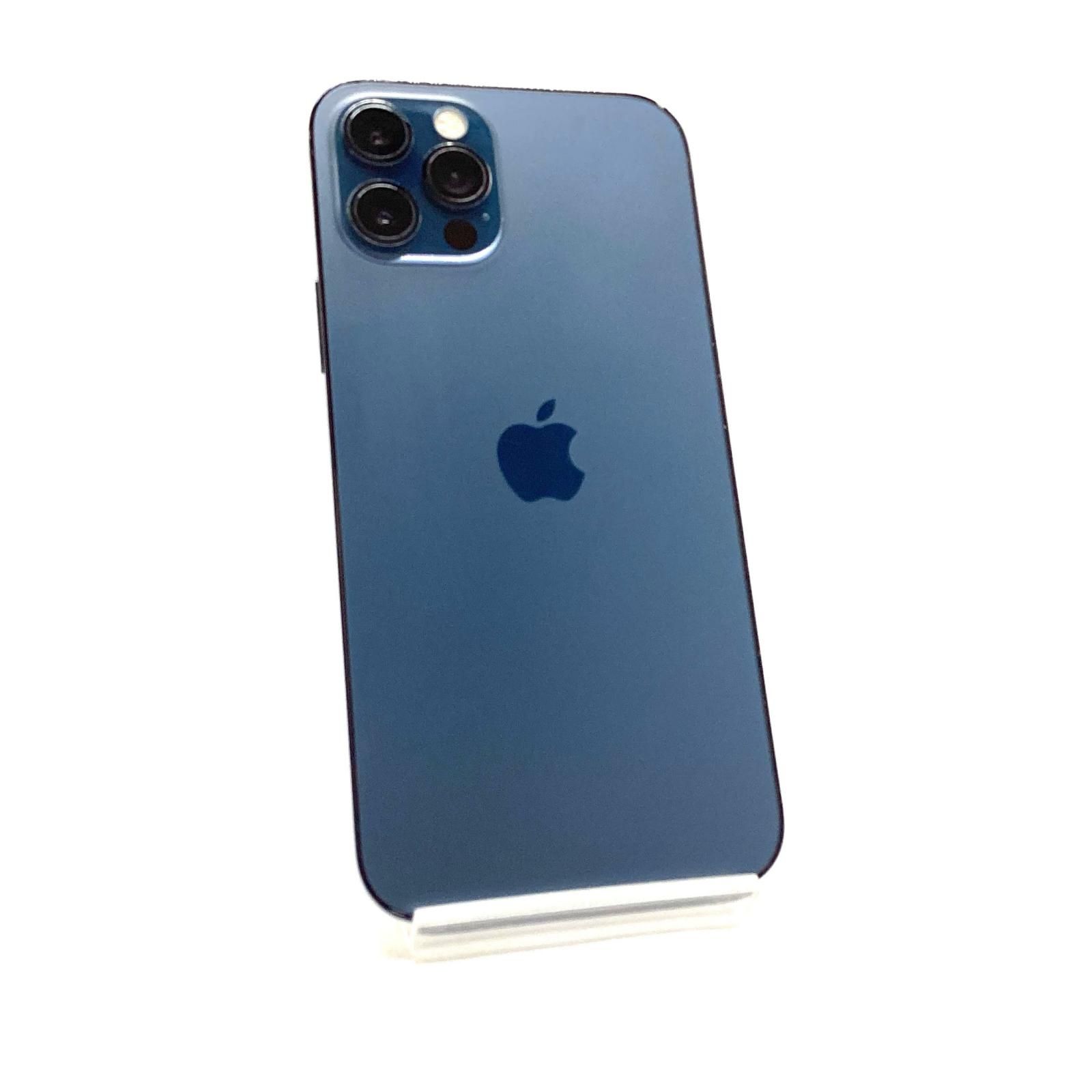 最速発送】 iPhone 12 Pro 128GB パシフィックブルー 白ロム【難有 