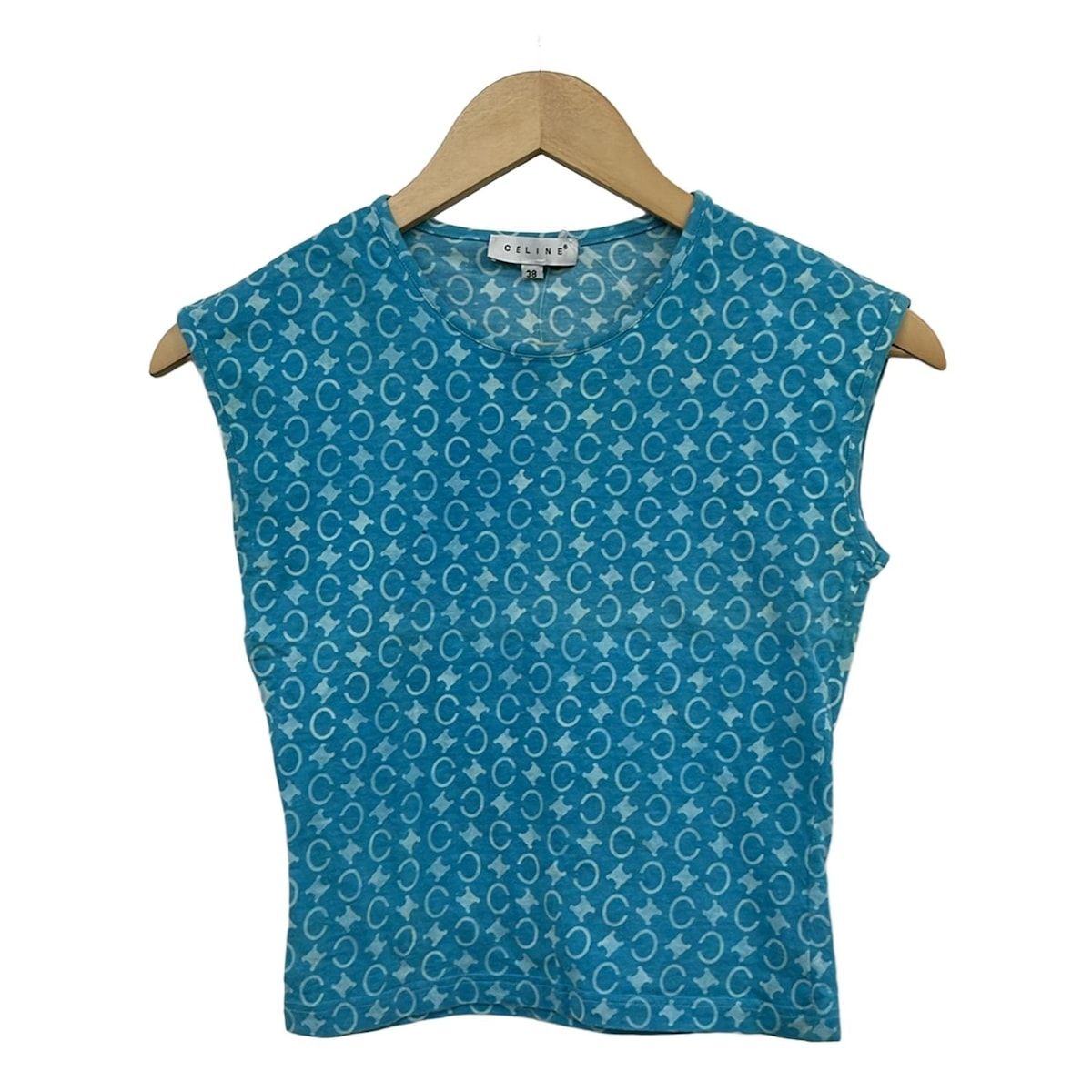 CELINE(セリーヌ) ノースリーブTシャツ サイズ38 M レディース ライト