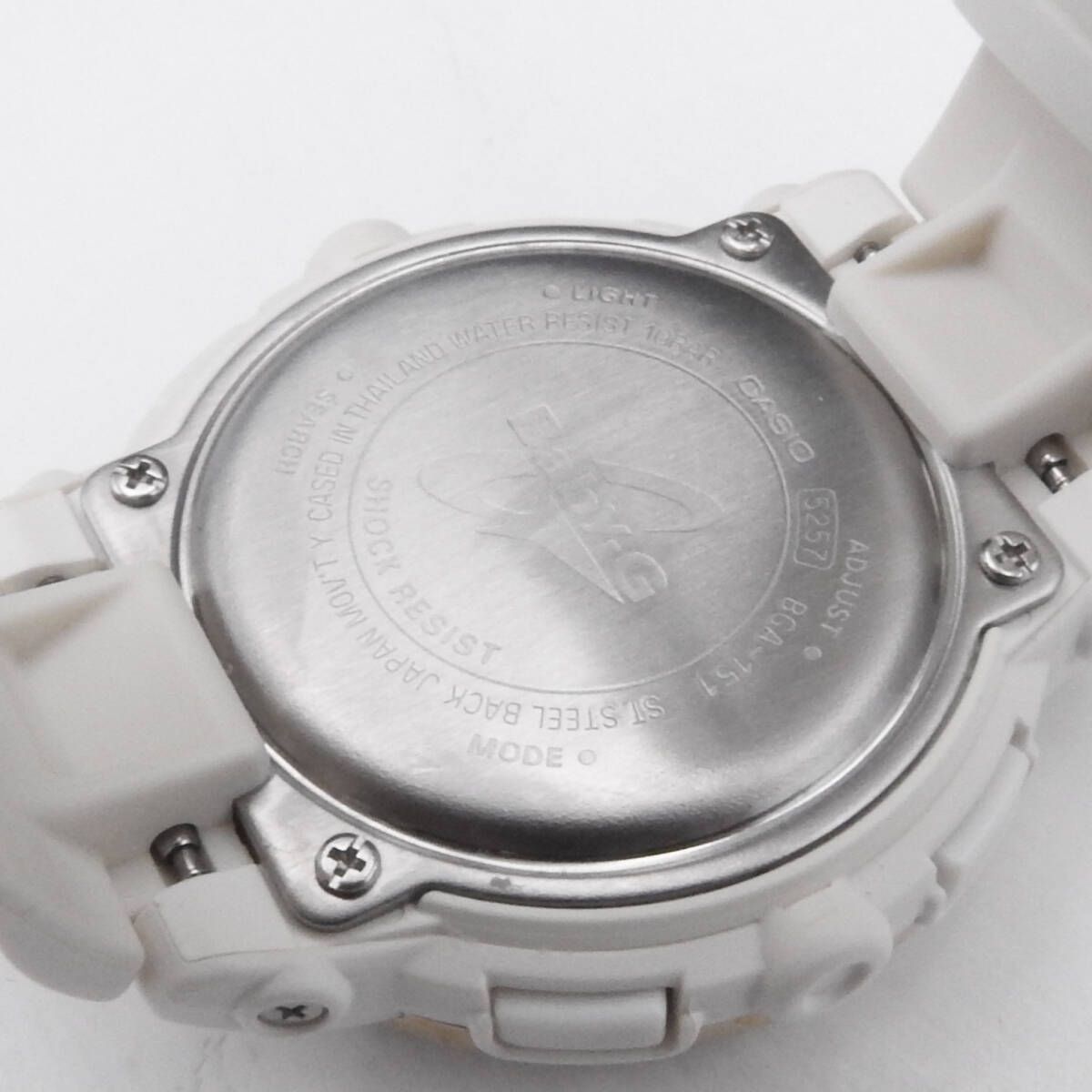 稼働確認済】CASIO Baby-G ベビーG BGA-151 アナデジ レディース 