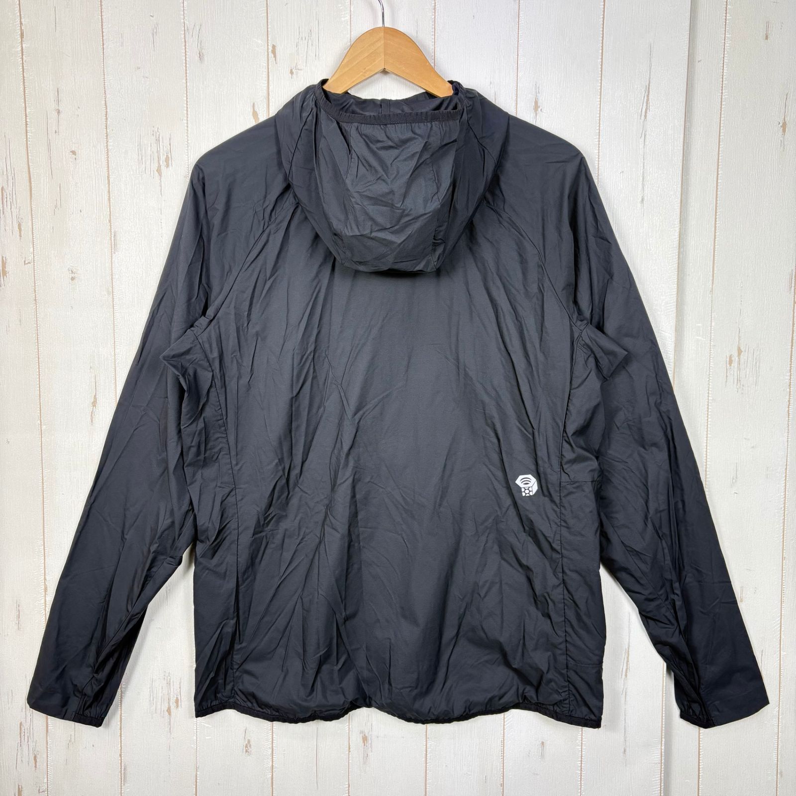 Men s L ブラック系 Mountain Hardwear マウンテンハードウェア コア エアシェル フーディ Kor AirShell Hoody OM 3845 010 z ウィンドシェル アウター