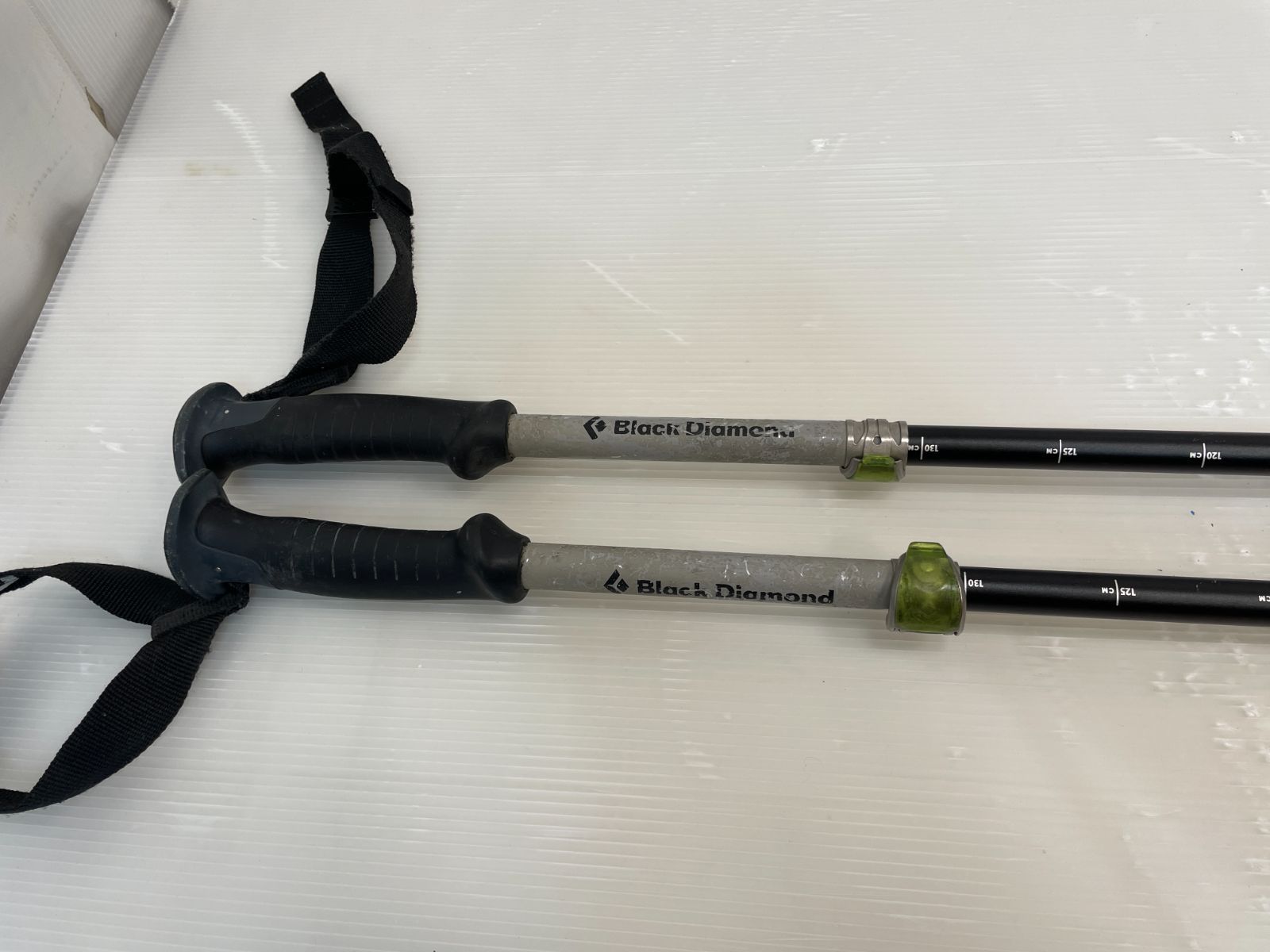 ◇ 伸縮 スキー ストック BLACK DIAMOND 115 - 130 cm ブラック