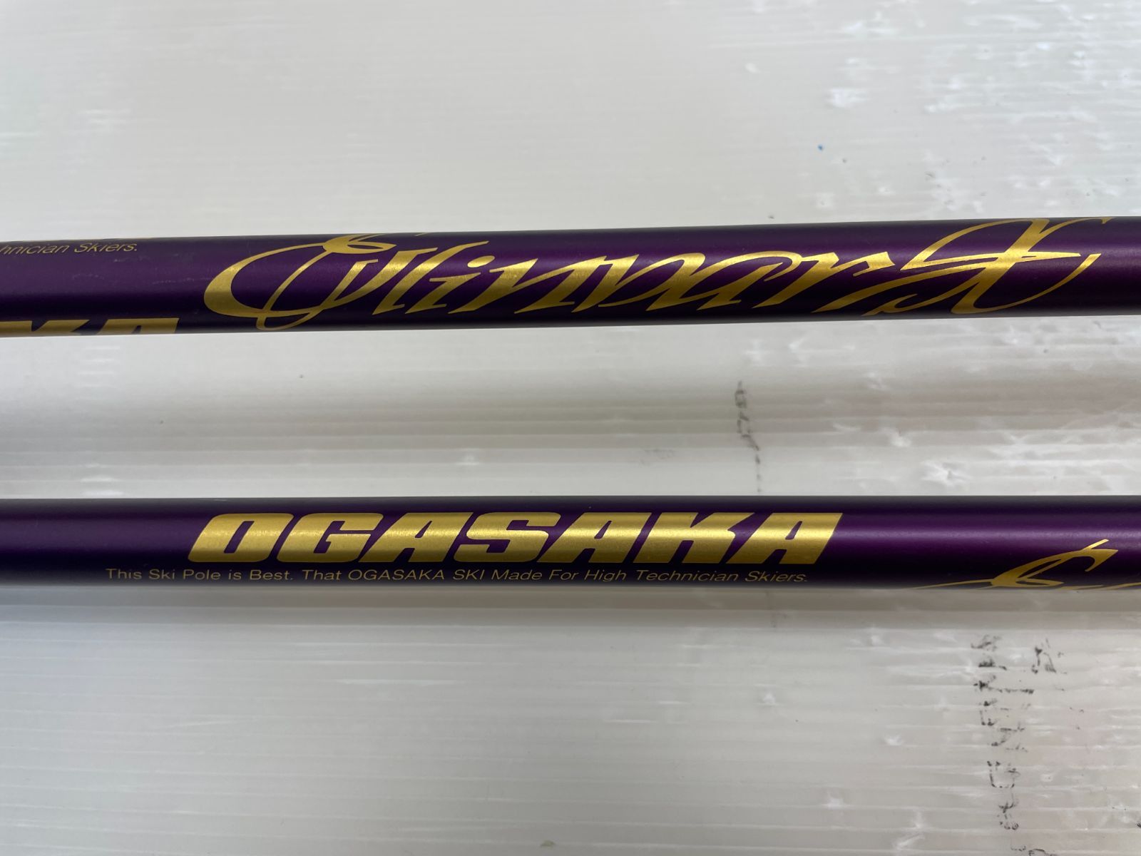 ◇ スキー ストック OGASAKA 123 cm オガサカ ポール ski-260204-08