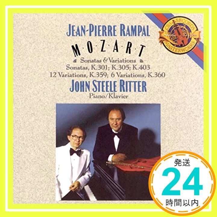 Sonata Flute 3 Variations CD Mozart W a _03