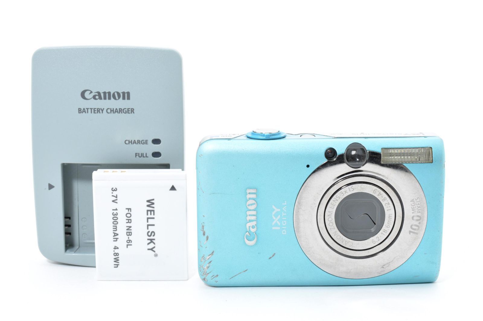 返品保証】☆実用品☆ Canon キヤノン IXY DIGITAL 110 IS ライト