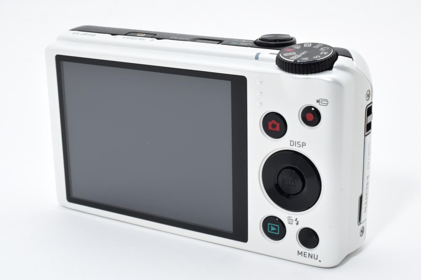 ☆ジャンク☆ CASIO デジタルカメラ HIGH SPEED EXILIM EX-ZR100 本体