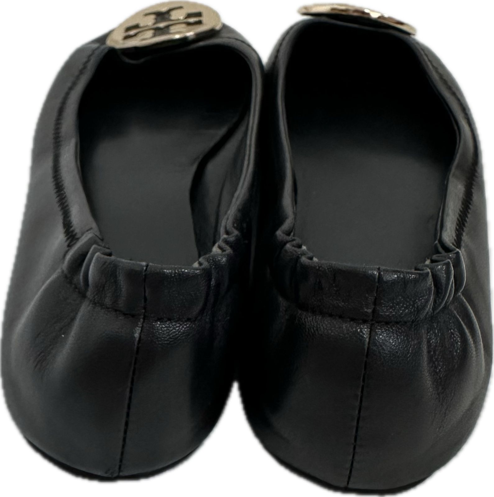 美品】TORY BURCHトリーバーチ フラットシューズ 靴 ブラック