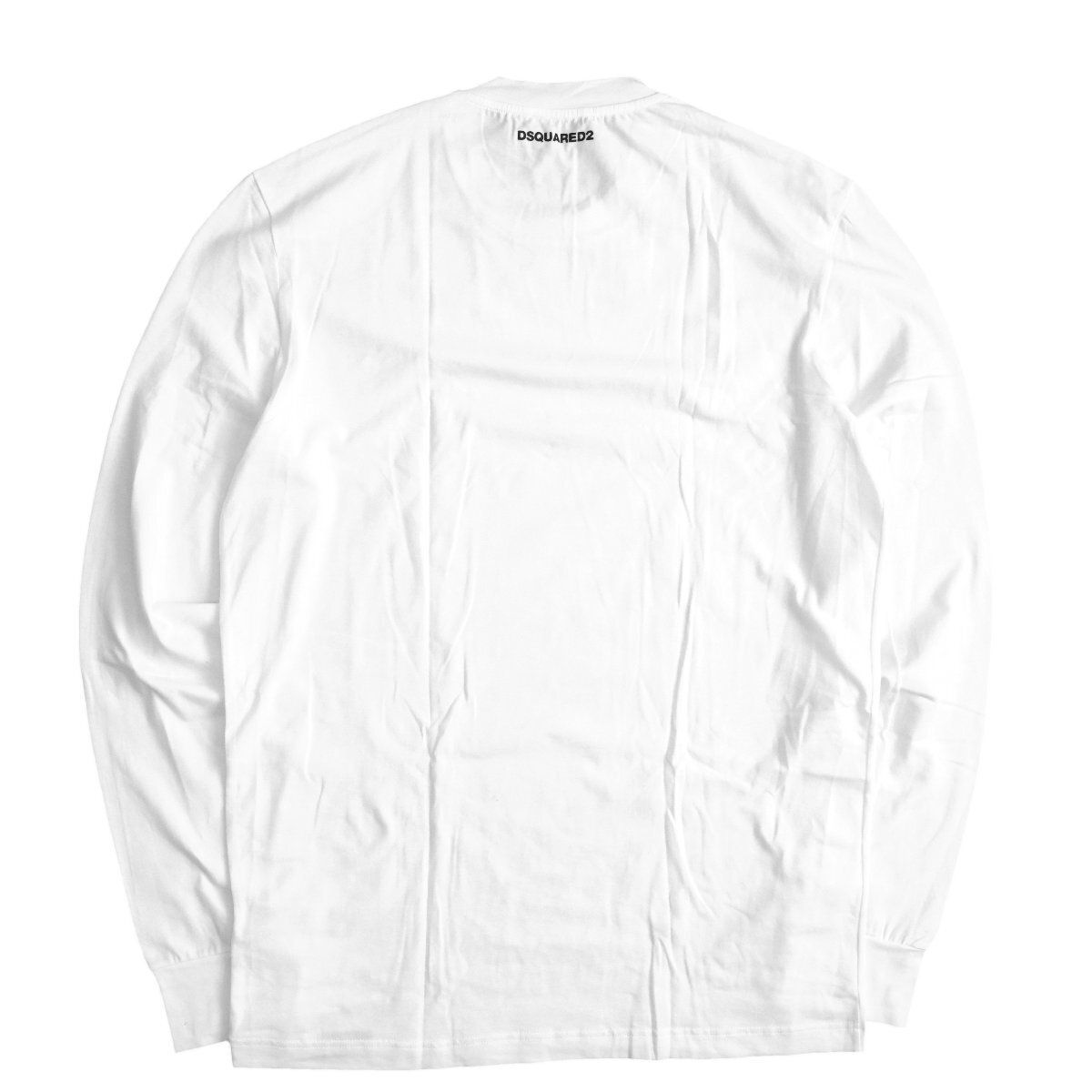 ◇ DSQUARED2 ◇ディースクエアード2◇ロゴ クルーネック ロンT 長袖T