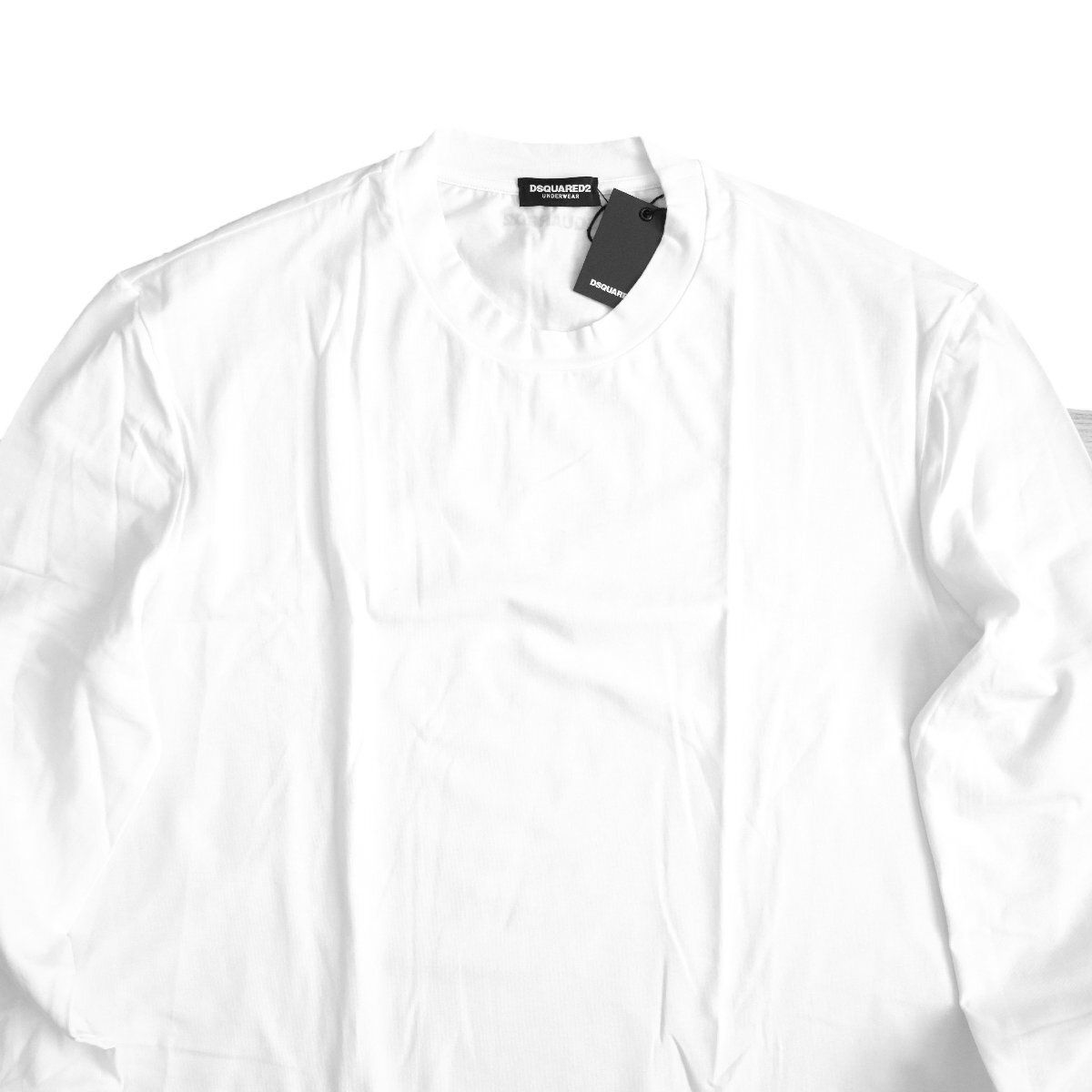 ◇ DSQUARED2 ◇ディースクエアード2◇ロゴ クルーネック ロンT 長袖T