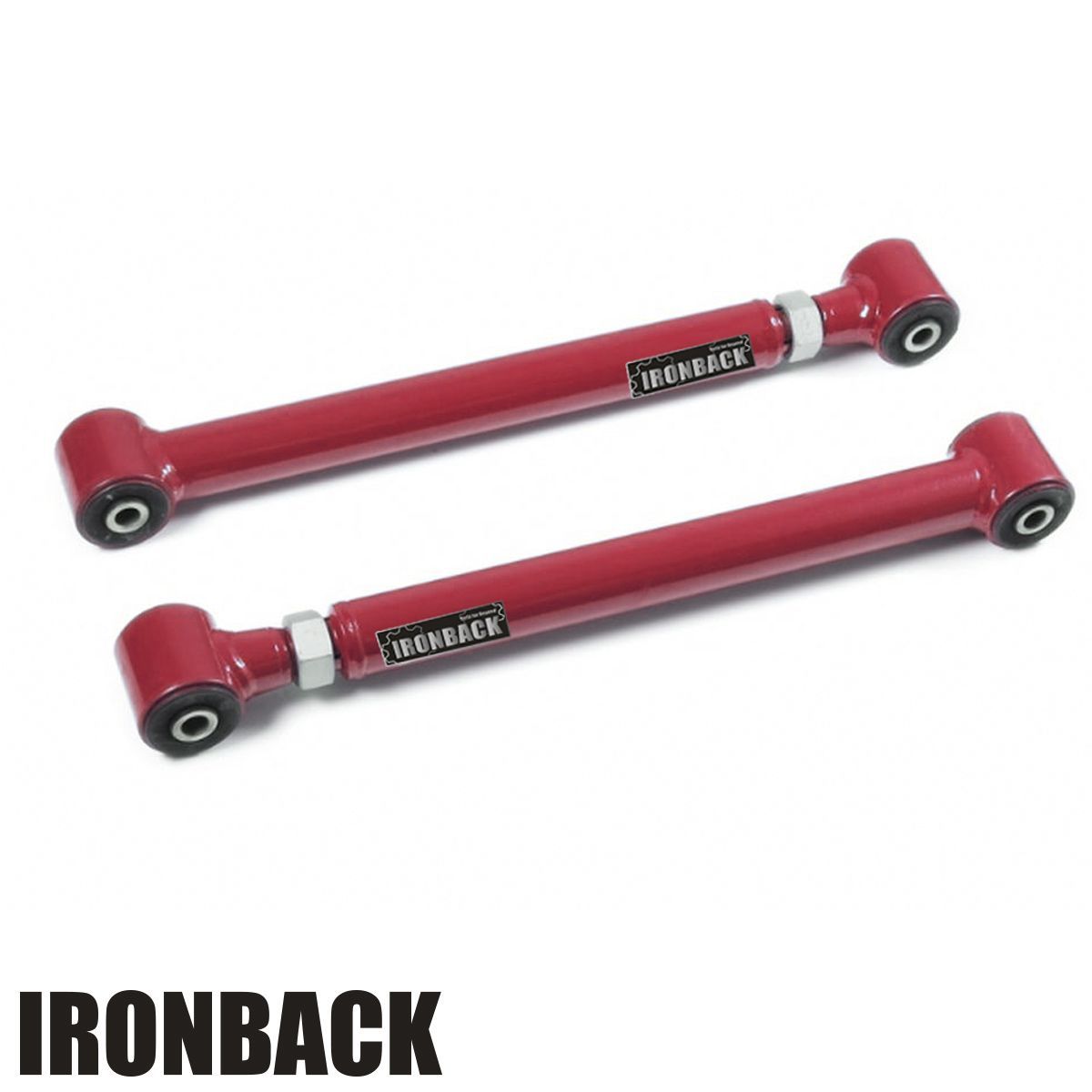 IRONBACK JK JL ラングラー リア ロアアーム 調整式 スチール 左右