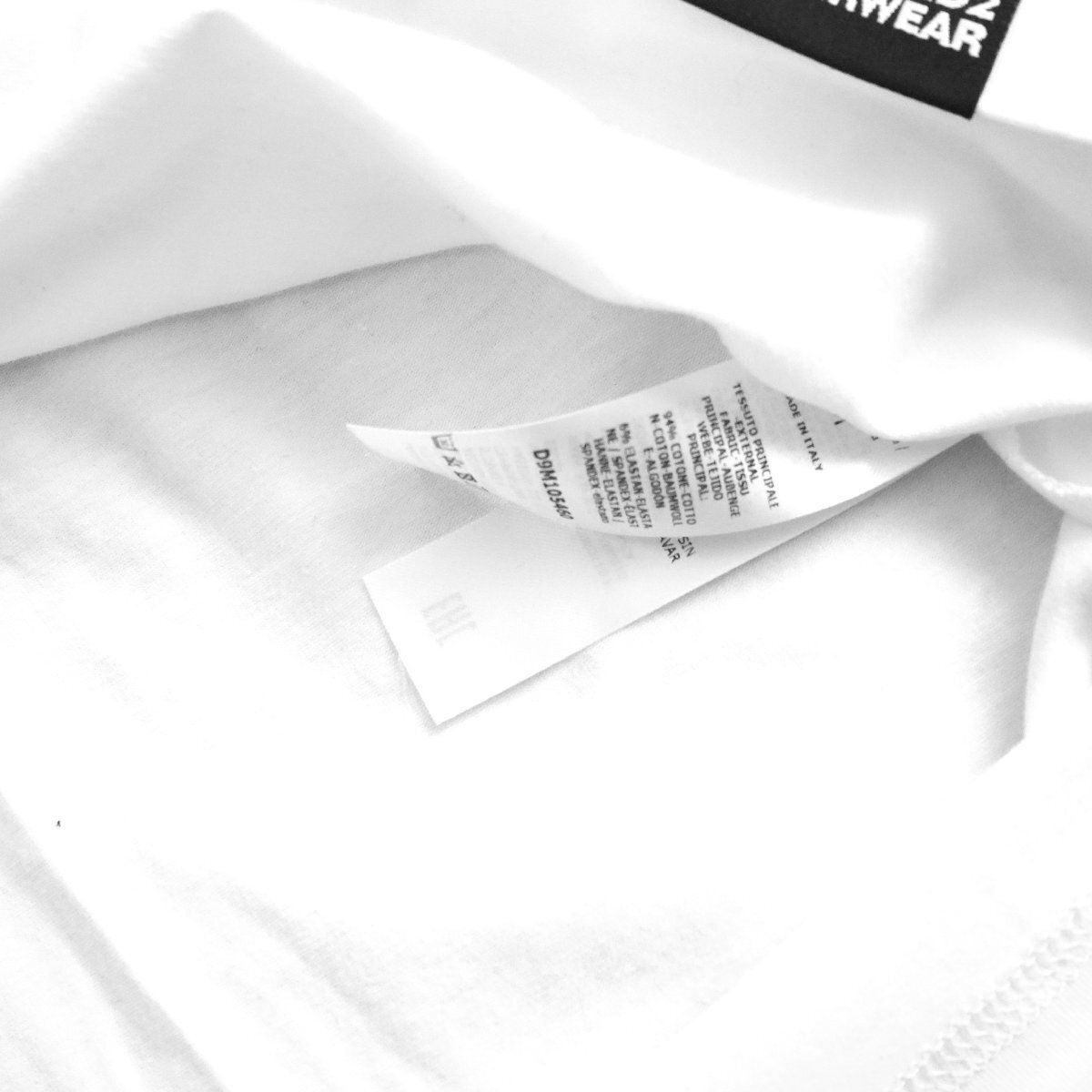 ◇ DSQUARED2 ◇ディースクエアード2◇ロゴ クルーネック ロンT 長袖T