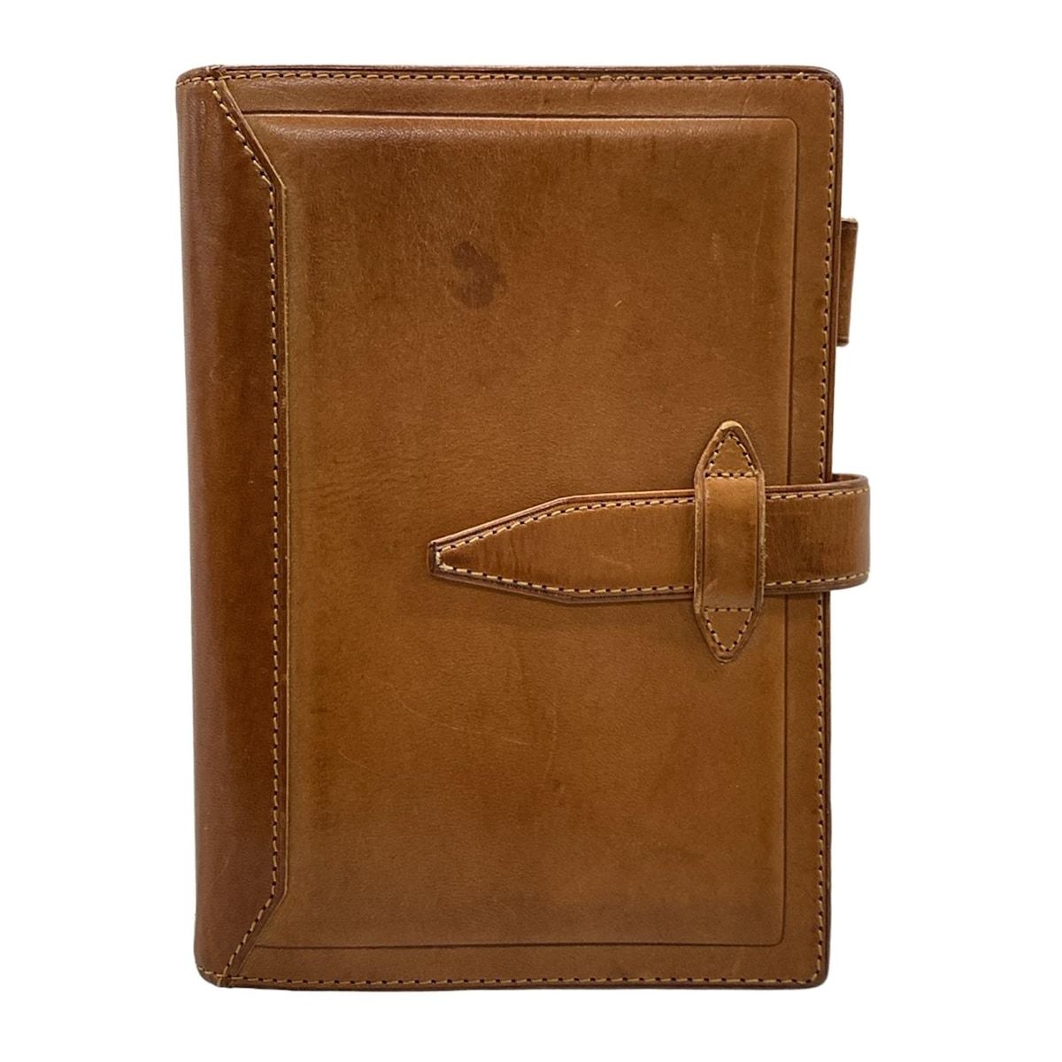 Davinci ダヴィンチ 手帳 - DB 3014 C ブラウン ロロマクラシック レザー