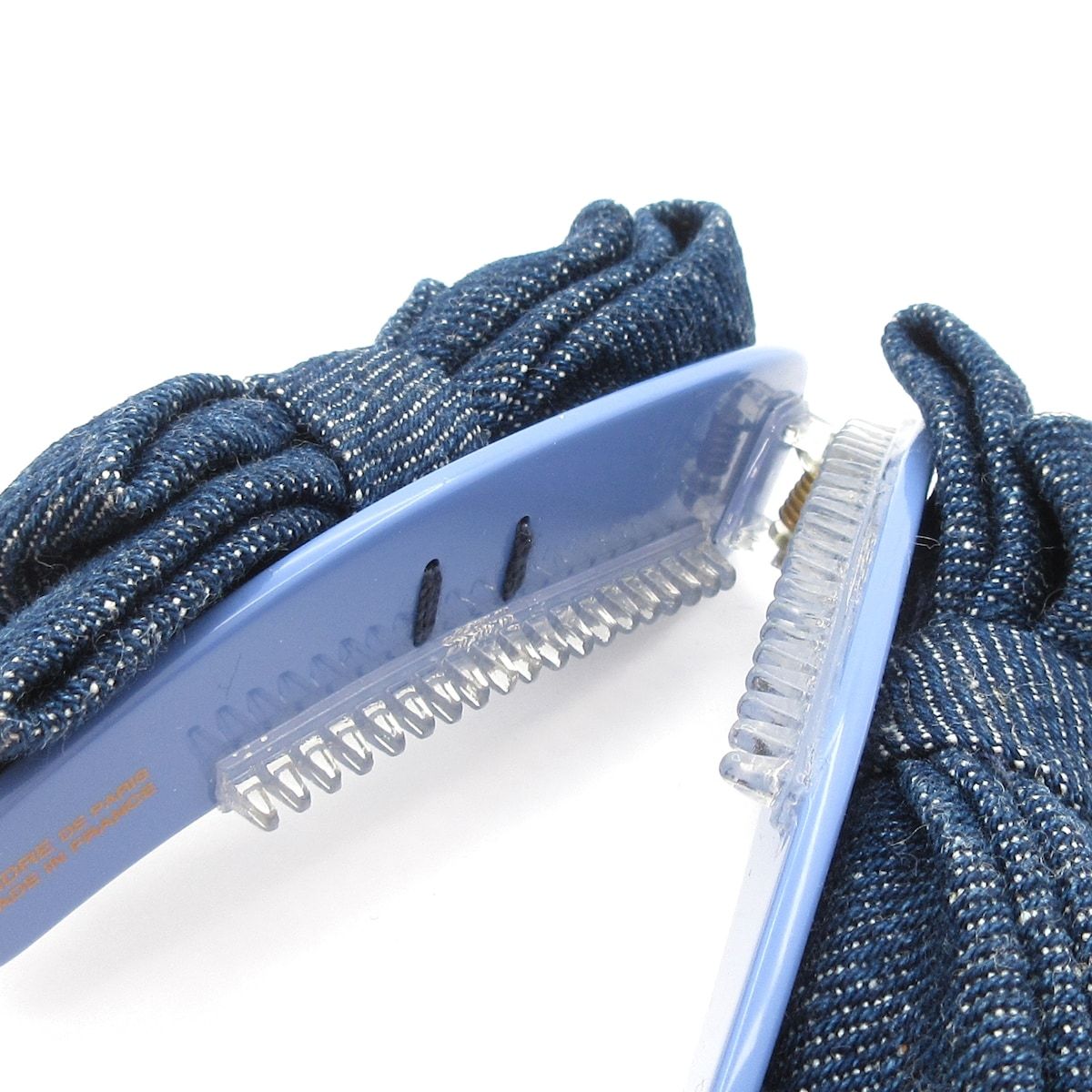 ALEXANDRE de PARIS(アレクサンドル ドゥ パリ) バレッタ美品 - ブルー