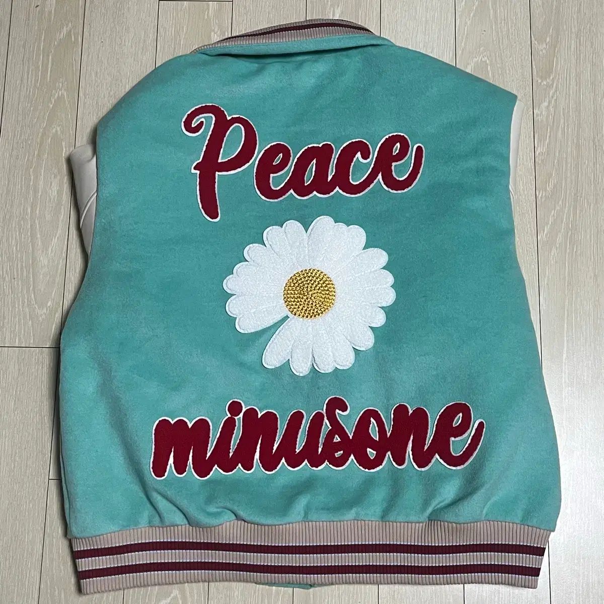 PEACEMINUSONE ピースマイナスワン スタジャン ジャケット ミント G