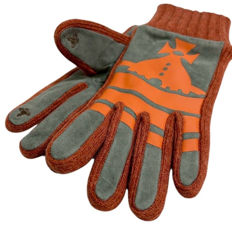 タグ付き・未使用品】 ヴィヴィアン ウエストウッド コンビ 手袋