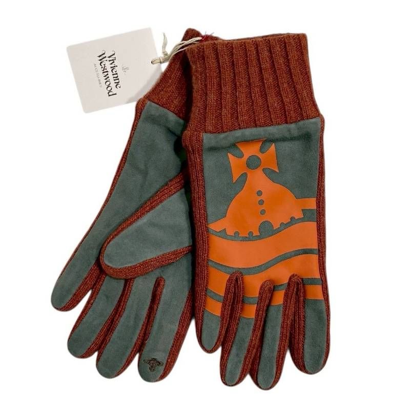 タグ付き・未使用品】 ヴィヴィアン ウエストウッド コンビ 手袋