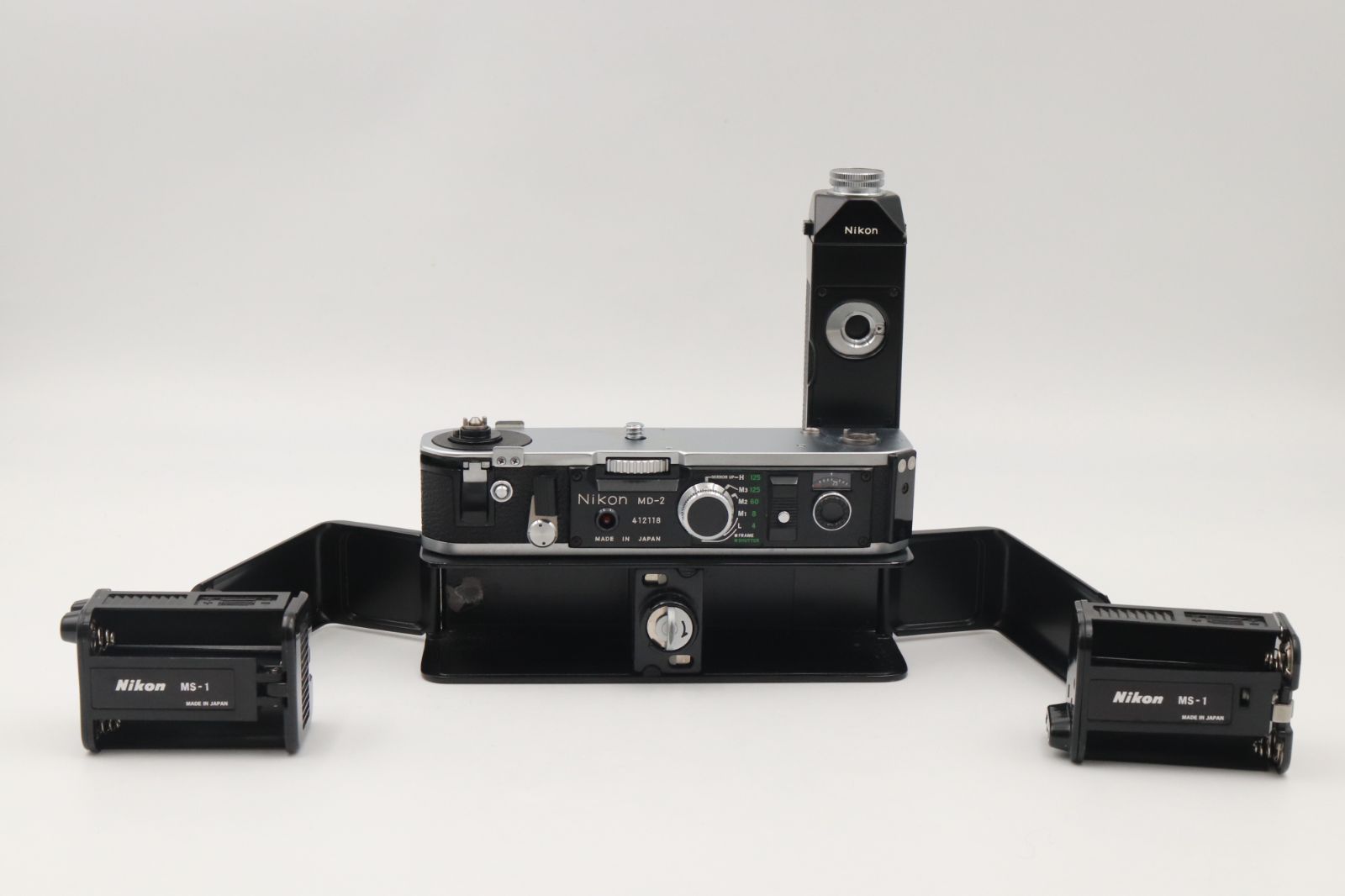 実用品☆ニコン Nikon MD-2 MB-1 F2用 モータードライブ ##16106
