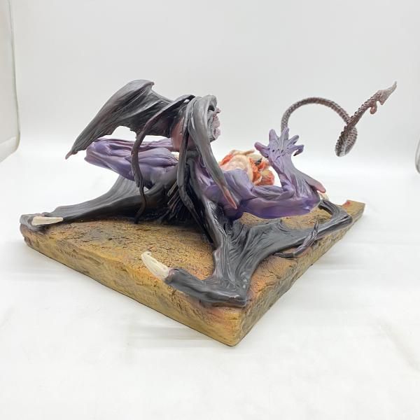 中古】 開封・箱イタミ) デビルマン スタチューフィギュア