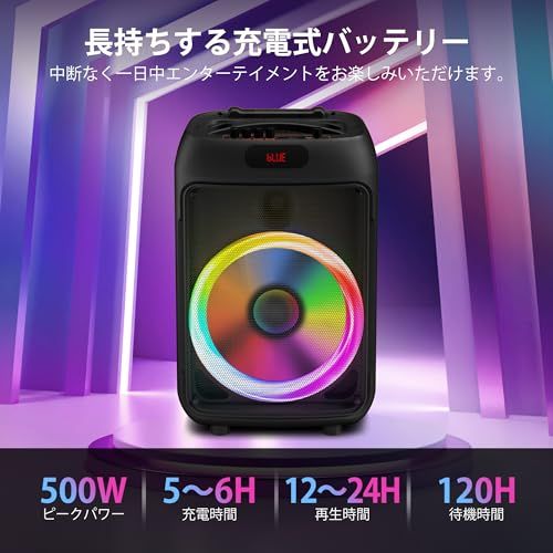 拡声器マイク2本付き