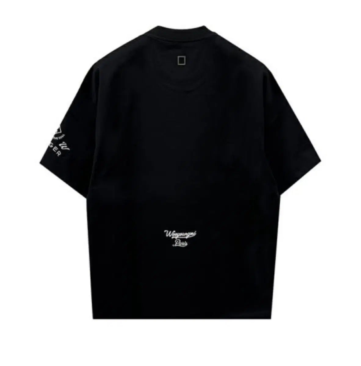 WOOYOUNGMI ウーヨンミ 25SS グラフィック 刺繍 バックロゴ Tシャツ 48