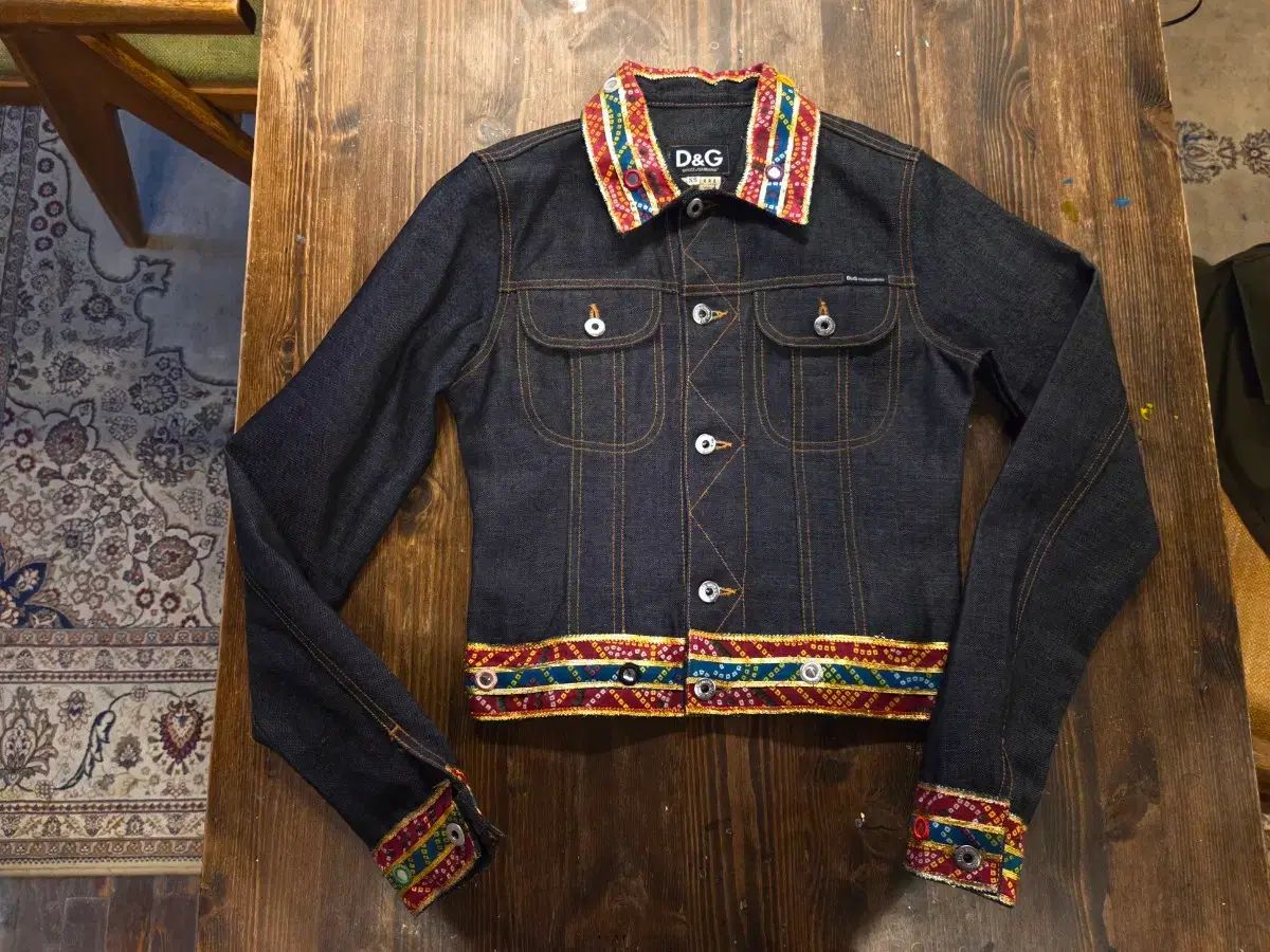 ドルチェ＆ガッバーナ エスニック デニムジャケット - メルカリ
