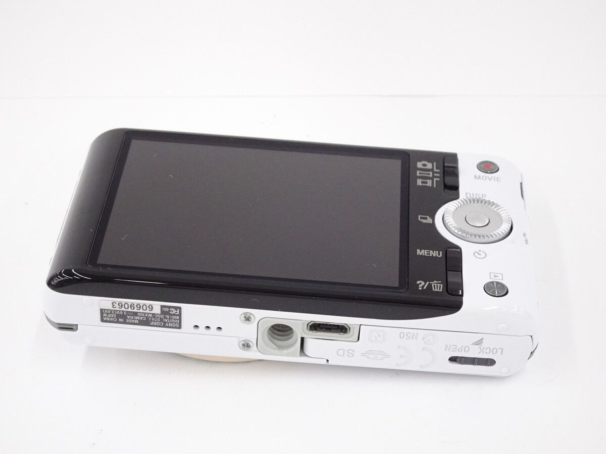 中古】 【難あり品】 ソニー Cyber-shot DSC-WX100 W ホワイト - メルカリ