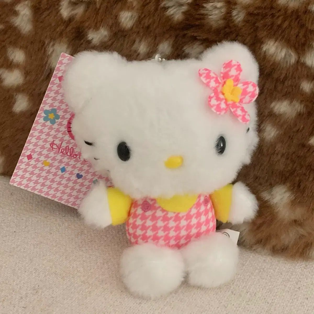 日本 サンリオ 正規品 カオハナ HELLO KITTY キーホルダー マスコット