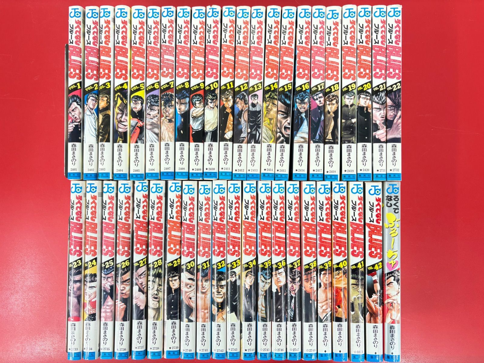 漫画コミック【ろくでなしブルース1-42巻＋ぶるーちゅ・全巻完結セット