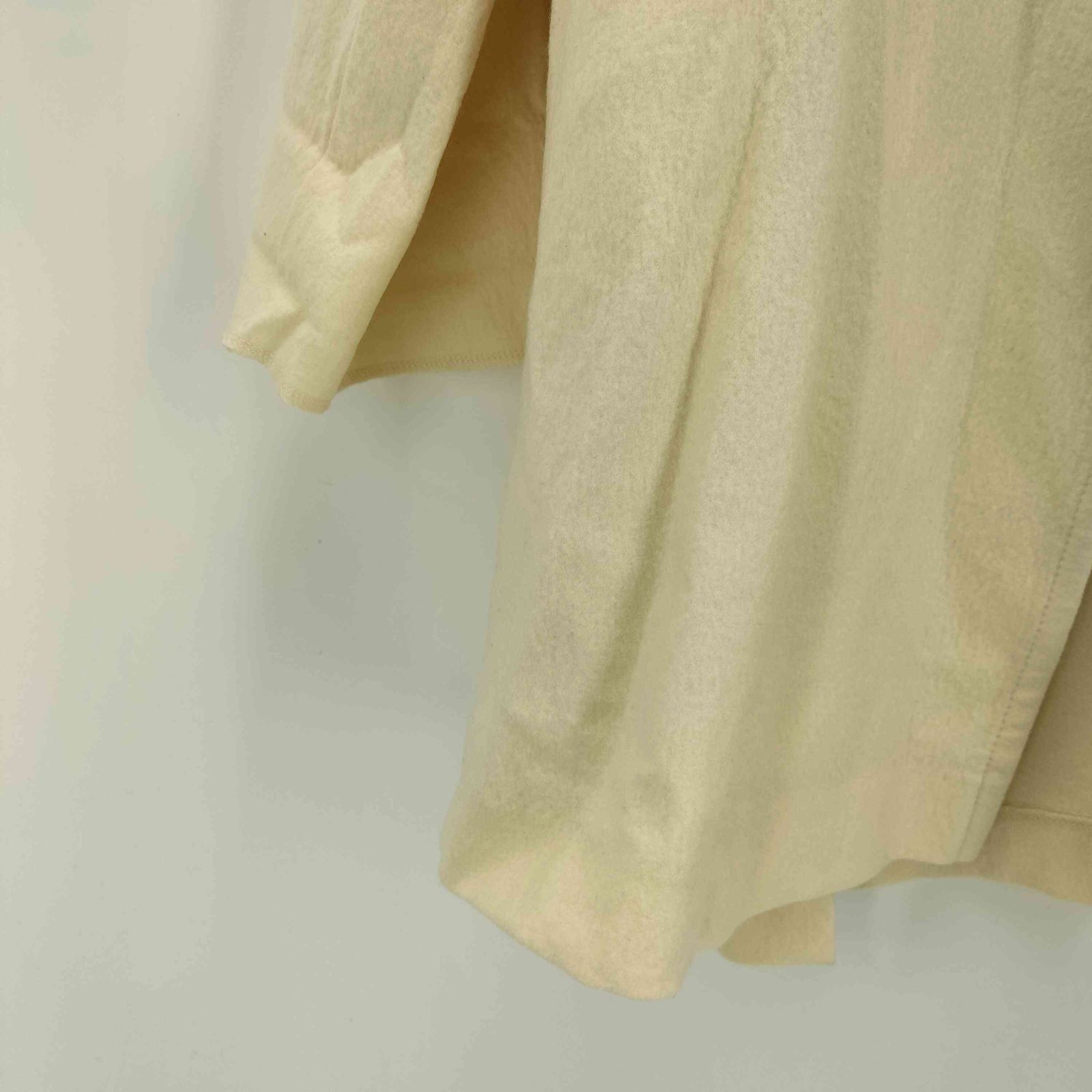 カリテ qualite 圧縮ウールショールカラーコート レディース JPN：38