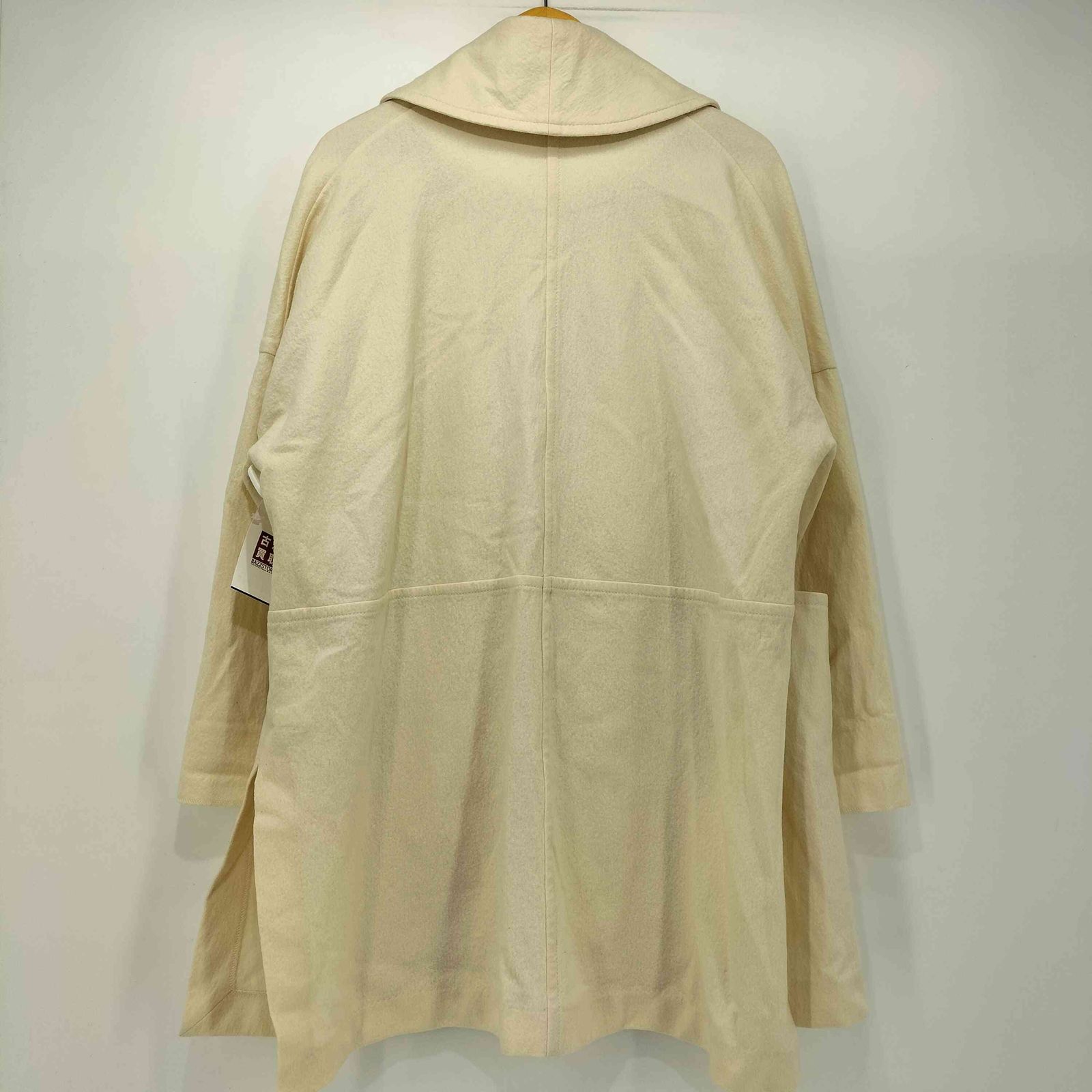 カリテ qualite 圧縮ウールショールカラーコート レディース JPN：38