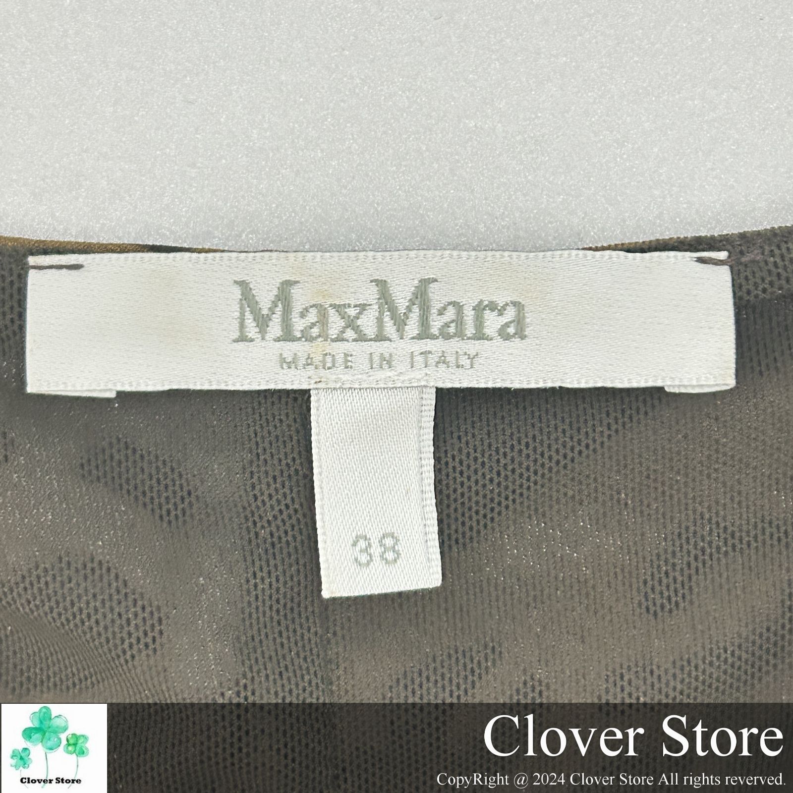 価格交渉お気軽にどうぞ！ 【極上美品Sランク】 Max Mara 白タグ